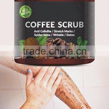 Arabic coconut coffe body scrub organic