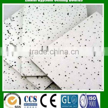 Acoustic beveled mineral fiber ceiling Tiles