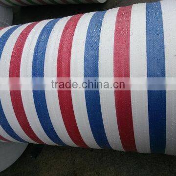 pe Stripe Waterproof Tarpaulin