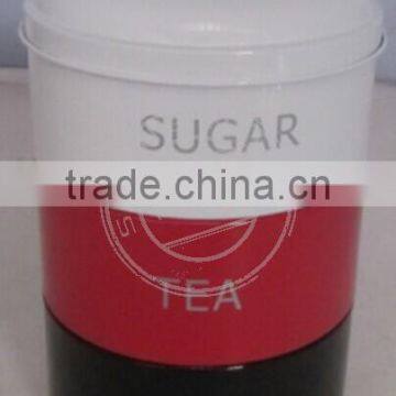 framed chocolate storage jars sugar container