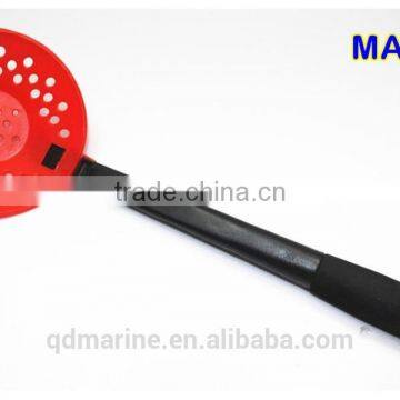 Plastic ice fishing scoop with EVA handle