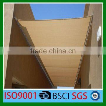 New Material HDPE green Sun Shade Sail