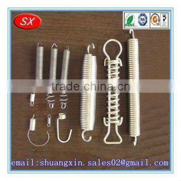 Extension spring with hook