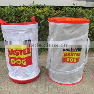 Cheap Cat Dog Food Pop up Bin Safely PVC FDA REACH Material Dog Food Bin Manuacturer photo-2