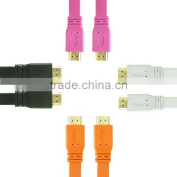 Hot Sale 1.5m 5ft Ultra High Speed 3D Ethernet 1.4 HDMI Cable for TV DVD PS3 HDTV