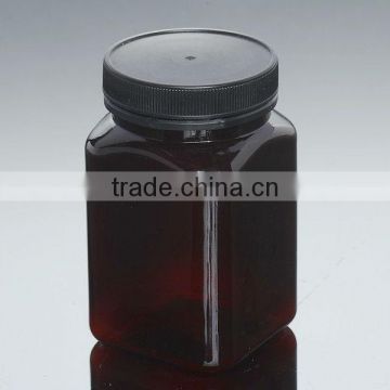 Wholesale PET Food Storage 500g Plastic Jar