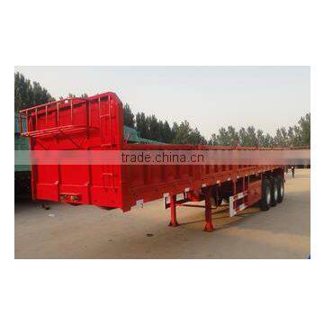 40FT Flated Cargo Semi-Trailer With 40T 3 Axles For Sale photo-6