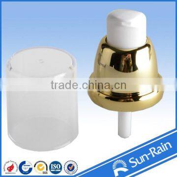 Cosmetic pump Aluminum cream treatment pump for cosmetic bottle