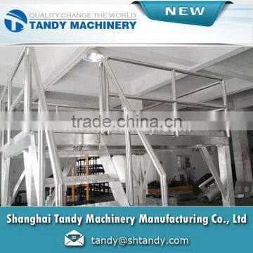 Industrial machinery stainless steel frame