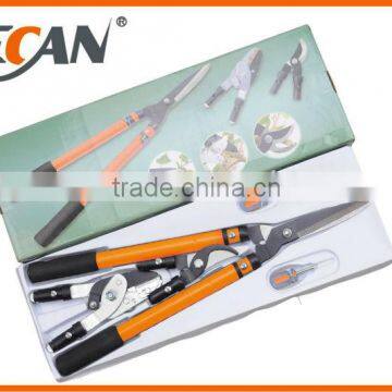 shear garden pruning sets with three shear head