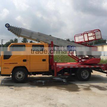 28m High Ladder Move Truck for House Removing Truck photo-3