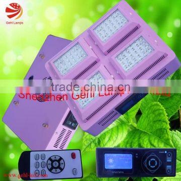 4 clusters programmable led plant growth lighting