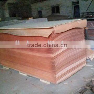 Linyi Rotary Cut no Black Okoume Face Veneer Natural Wood 0.3mm 1220x2440 photo-3