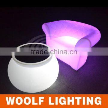 New European Style Waterproof Ourdoor Illuminated Single LED Sofa photo-4