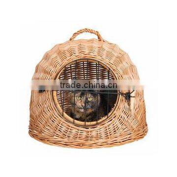 Wicker Cat Basket Wholesale, Willow Cat House Bed, Wicker Cat Cages