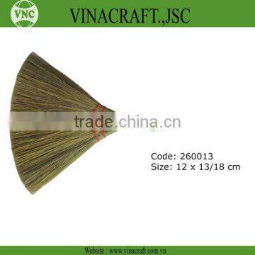 Use of soft broom grass broom