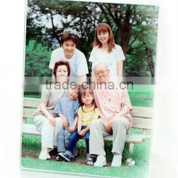 Wedding Decoration Sublimation Blank Glass Photo Frame