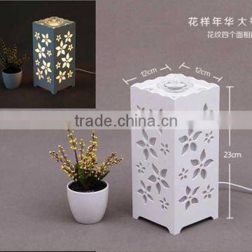 High-grade Hollow Carved Lamp Household Carved Aromatherapy Decorate Table Lamp Essential Oil Table Lamp photo-6