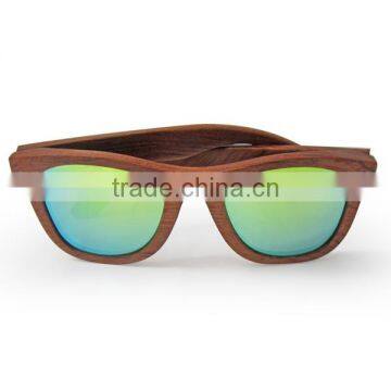 Rosewood retro wooden sunglasses oem engraved logo welcome