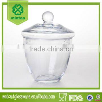 High Quality Mintao Custom Glass Spice Jar With Spoon