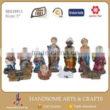 12 Inch Resin Religious Items Christmas Nativity Set photo-2