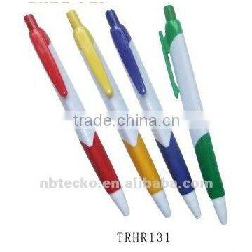 Cheap plastic click ballpoint pen