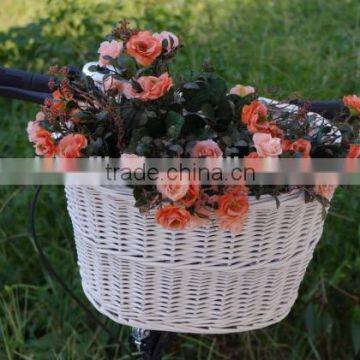 Eco-friendly Wicker Hand Weave Bicycle Basket photo-4
