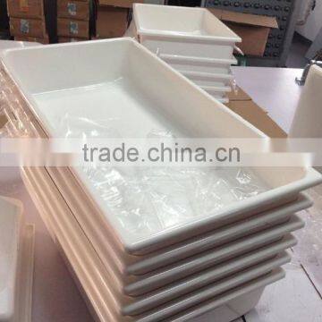 Customized Vacuum Formed Black Square Plastic Water Tank photo-5