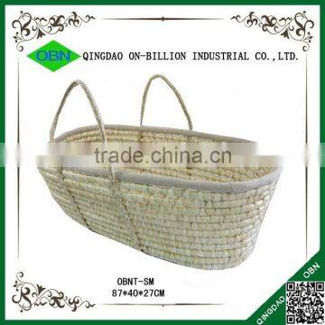 Corn material baby sleeping baby mose basket