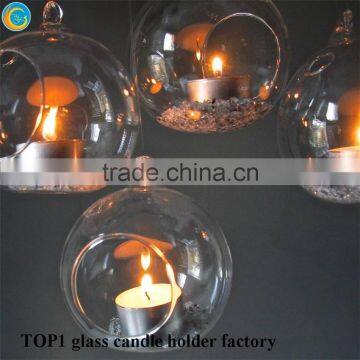 Hanging Glass Candle Holder for Home Decoration photo-3