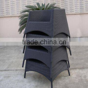 Exquisite 5Pcs Rattan Cafe Tables And Chairs With Quality Assured photo-3