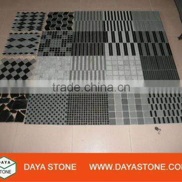 Lava stone mosaic