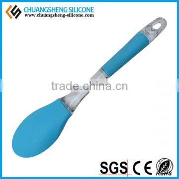 Kids Favourite Non Broken FDA Grade Silicone Spoon, Soup Spoon, BABY Eating Spoon photo-3