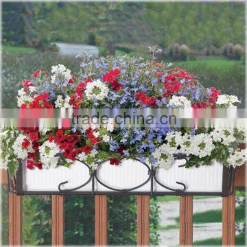Fashion Dsign Iron Basket Holder Hanging Metal Flower Pot Stand photo-2