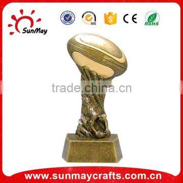 2016 hot sale products cheap polyresin world cup trophy customized trophy