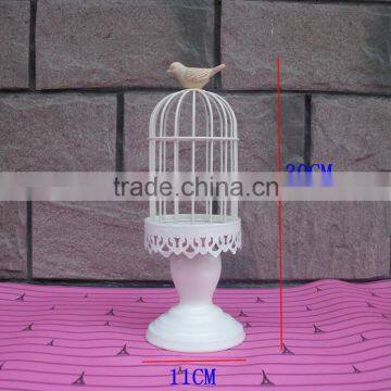 Bird Cage Outdoor Hanging Solar Candle Lantern photo-4
