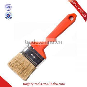 #60 Orange Plastic Handle Mixer Bristle Paint Brush Wall Painting