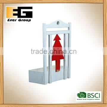 Wall Hanging Type Square Wooden Flowerpot photo-5