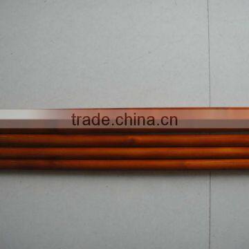 120X2.2cm Pvc Coated Brush Coconut Wooden Handle/pvc Coated Broom Wooden Stick Wooden Mop Handle photo-2