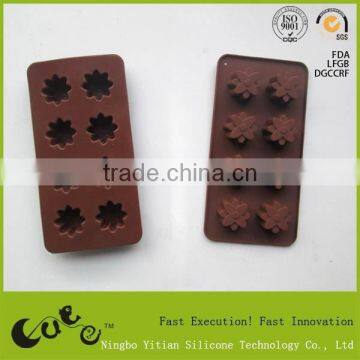 Silicone flower chocolate food grade mold