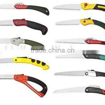 high quality hand garden folding pruner saw citting tool,pruning scissors hedge shear lopper snips pliers knife hand tool