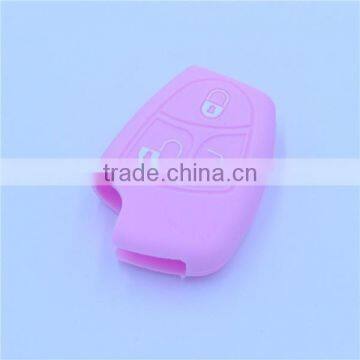 for Mercedes Benz 3 Buttons Silicone Car Key Case, Silicone Car Key Covers for Benz photo-2