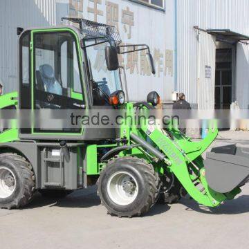 Shanghai Bauma Fair Popular HZM 908 Articulated Mini/small Wheel Loader for Sale With Rops/fops photo-2