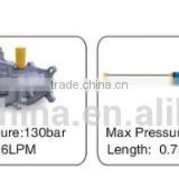 130bar 2.4HP Easy-to-handle Gasoline High Pressure Washer 5 Nozzles NL130B photo-2