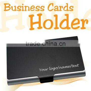 Credit ID Card Holder Box Metal Pocket Business Name Card Holder Box Case photo-2