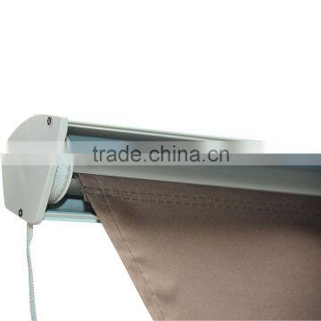 6-Feet Drop Arm Manual Retractable Brown Window Awning photo-5