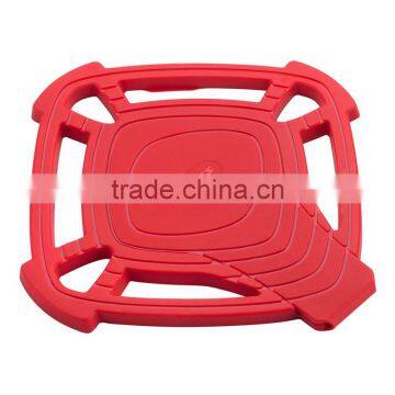 Silicone Heat Resistant Kitchen Trivet Mat Coaster for Plate Bowl Hot Pan Pot Spoon photo-5