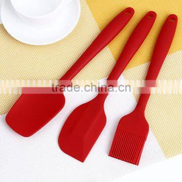 Full Silicone Top Quality Best Seller Silicone Spoon Brush Knife Silicone Set photo-5