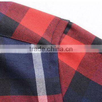 2104 New Style Men's Spring or Fall Twill Plaids Casual Shirt photo-6