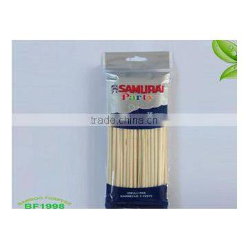 BBQ bamboo round skaDisapoble BBQ round skewers
